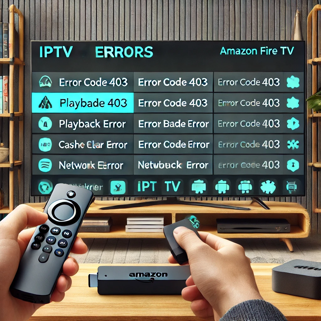 amazon fire stick iptv smarters network error occured